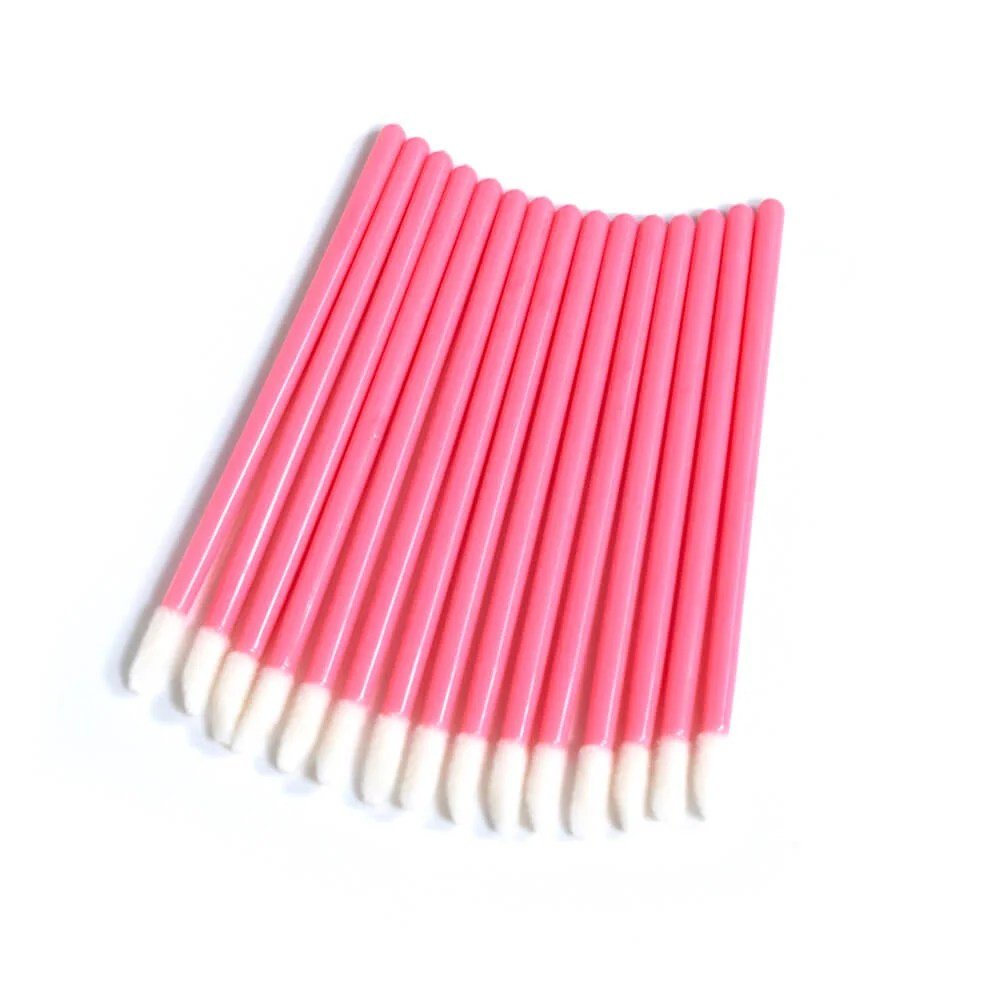 Pink cleanser and remover applicators