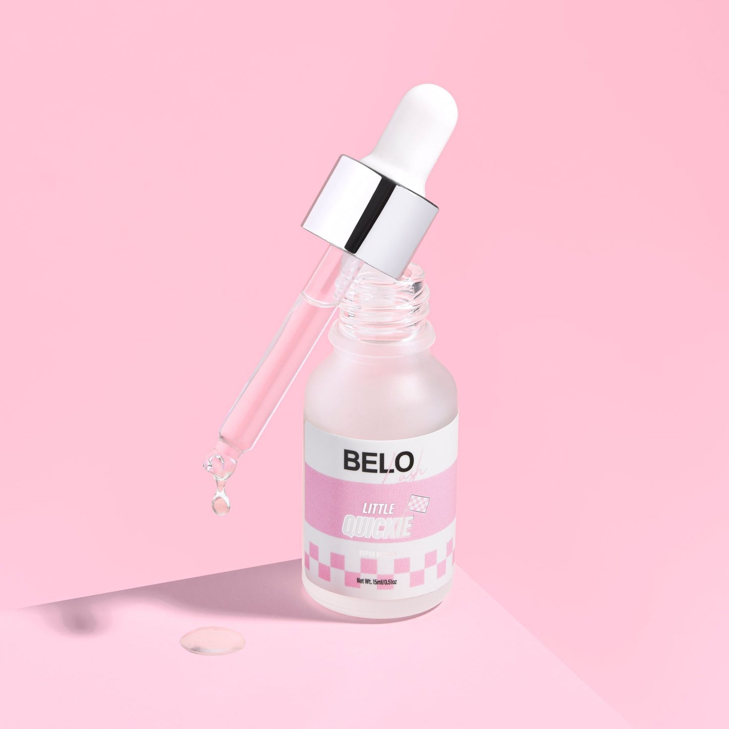 Little Quickie Superbonder for enhancing the longevity of eyelash extensions, making your lashes last longer and stay beautiful.