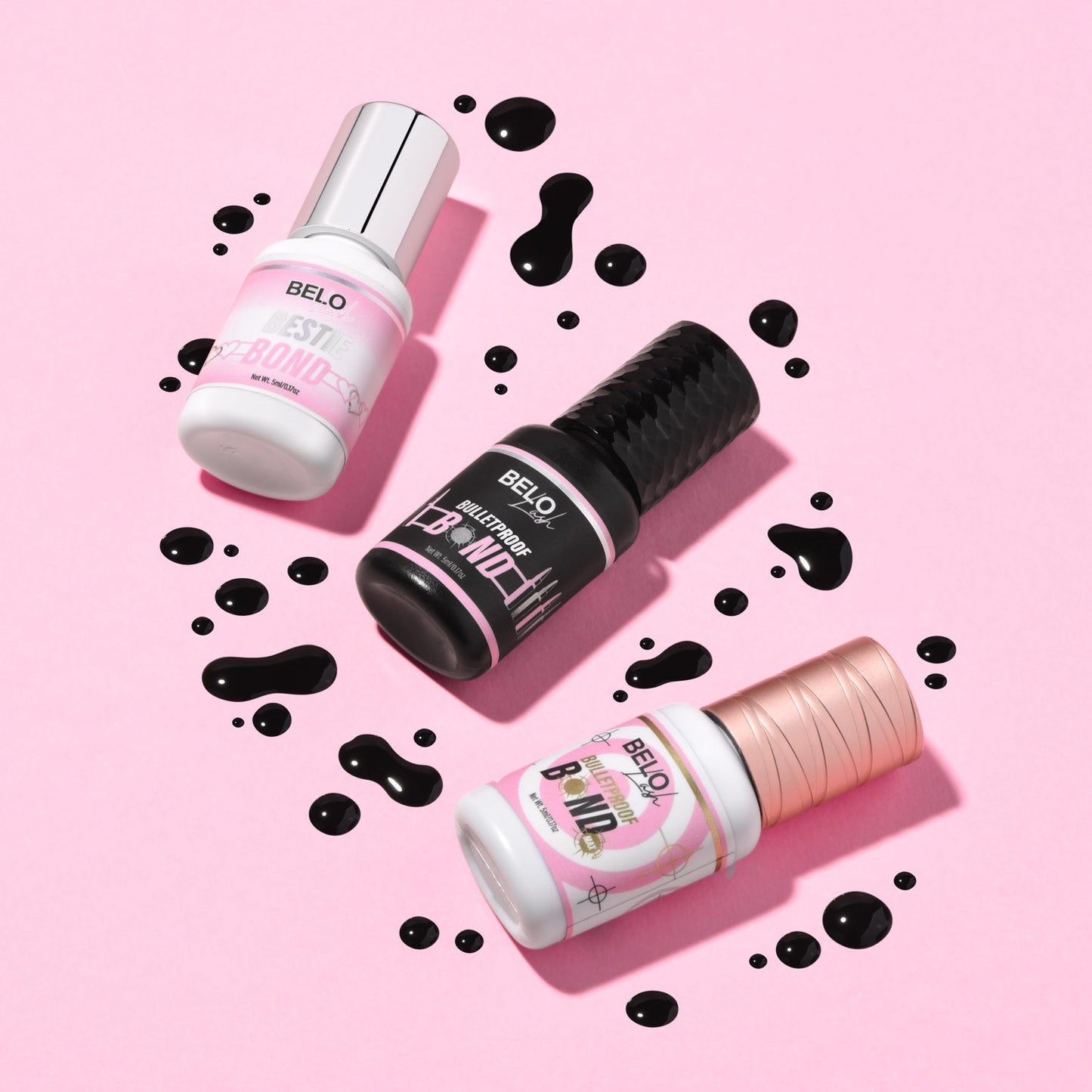 Reliable lash glues for lasting lash extensions from Belo Lash, ensuring secure, durable, and professional results.