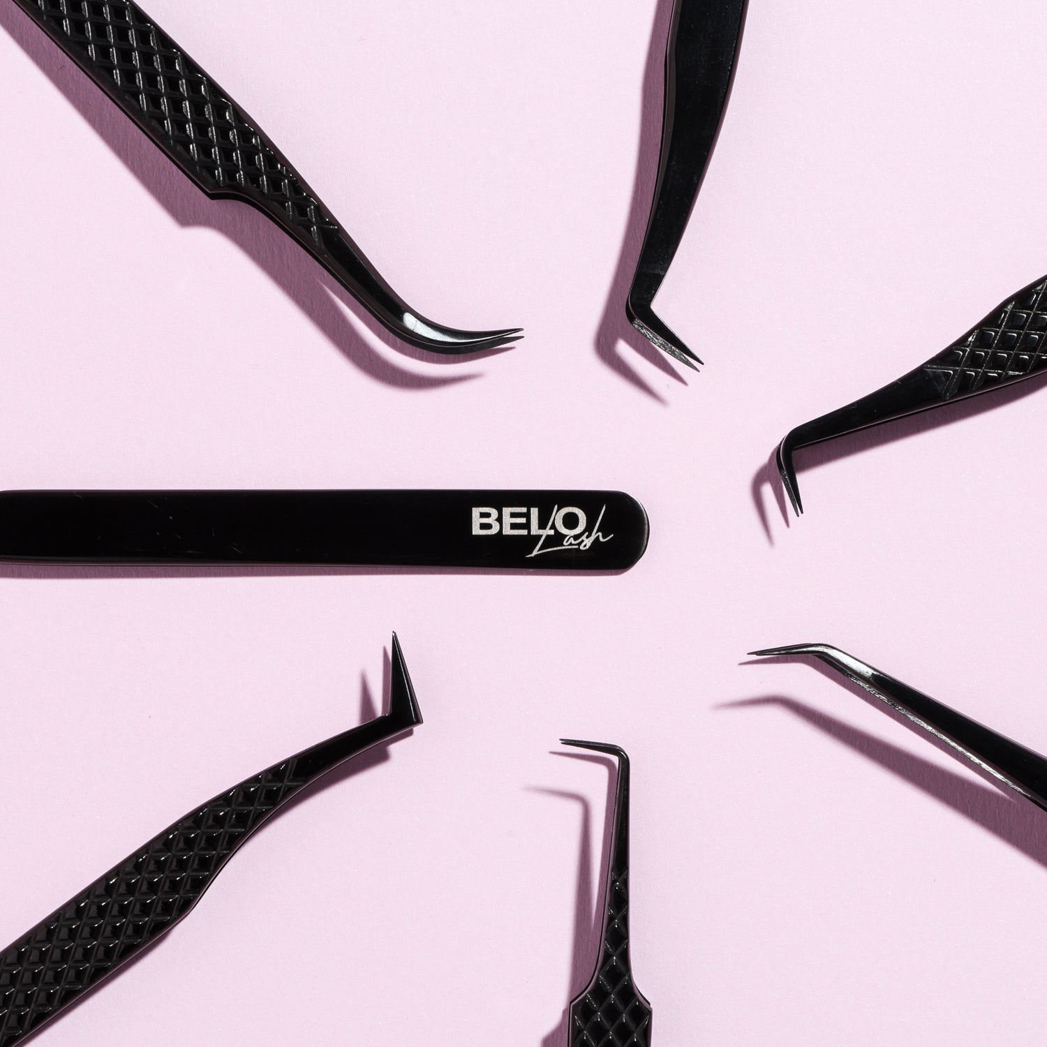 BELO Lash tweezer set