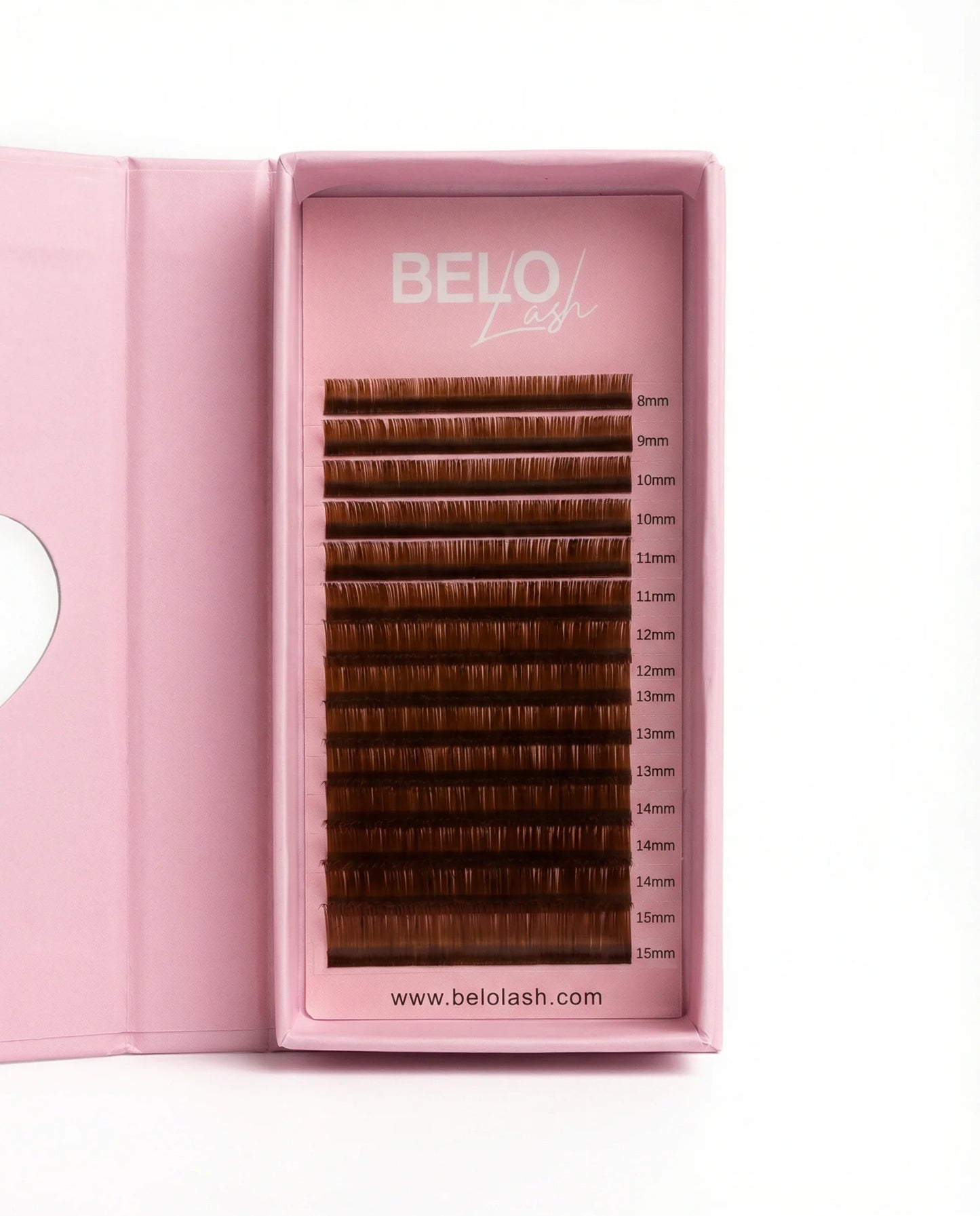 Brown Velvet Russian Lashes - Mixed Trays (READ DESCRIPTION)