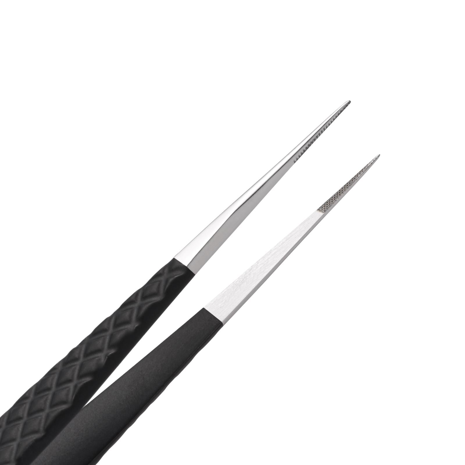 Fiber Tip Long Sharp Tip Isolation Tweezer Success close-up