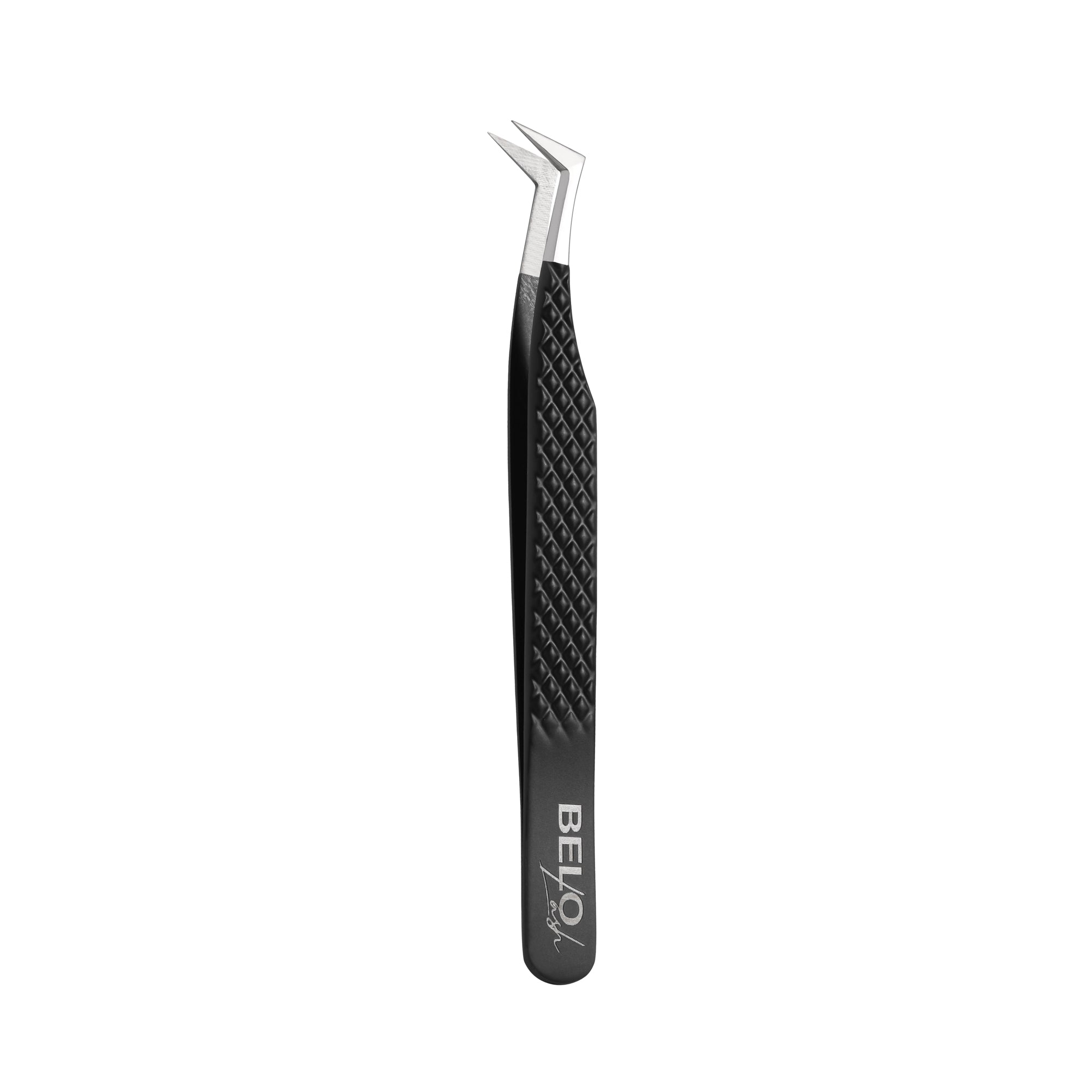 Fiber Tip 45 Degree Boot Diamond Grip Tweezer