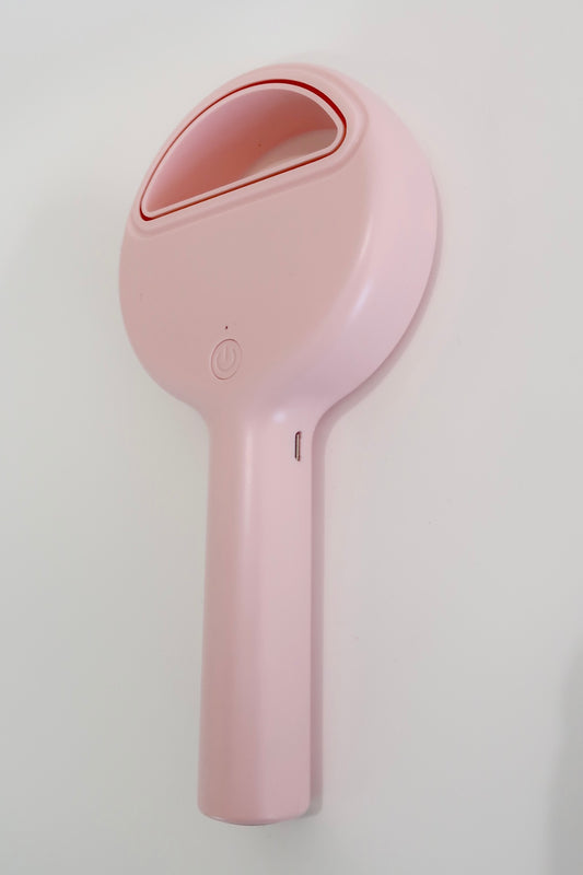 Pink USB Rechargeable Lash Fan