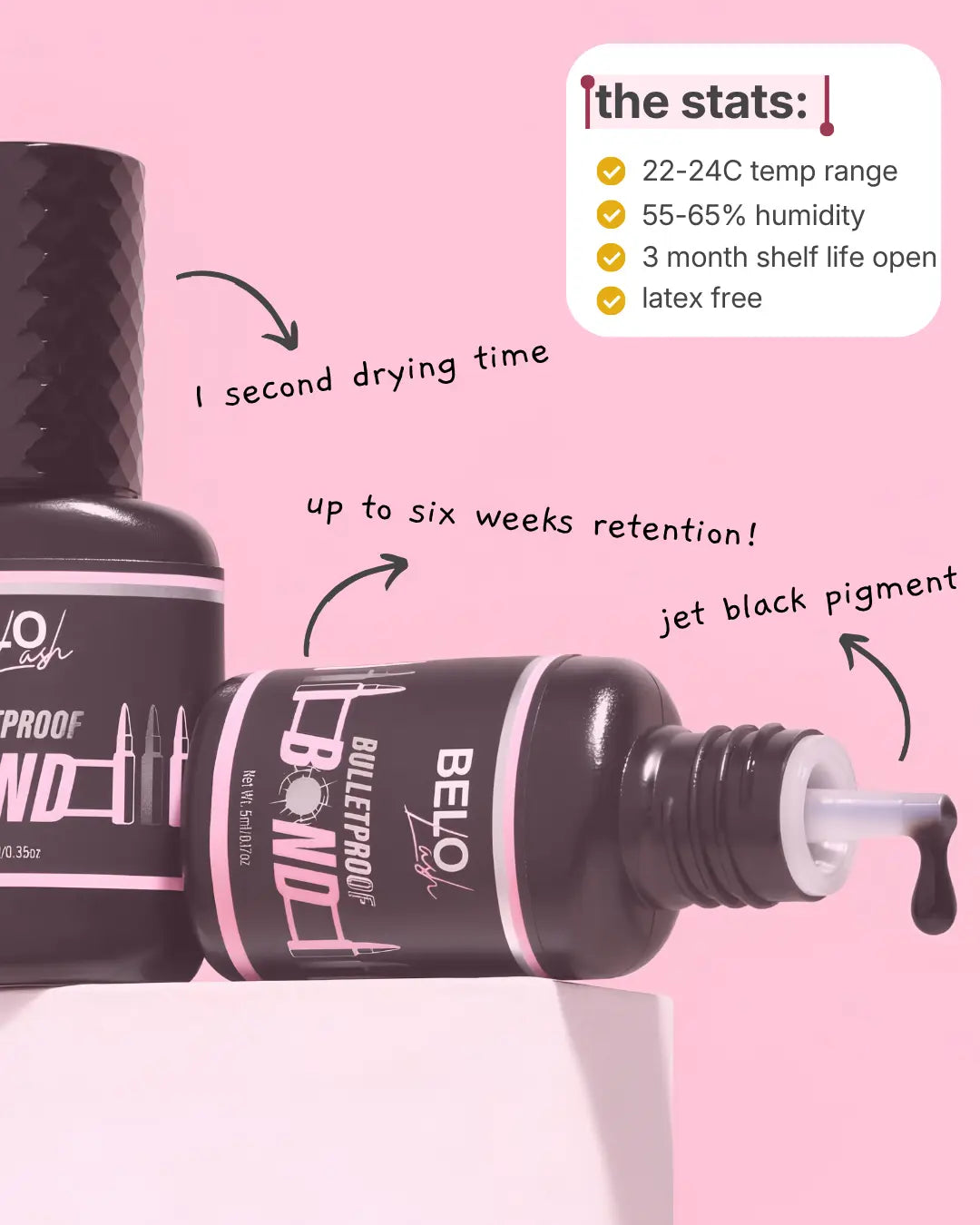 Bulletproof Bond Lash Adhesive