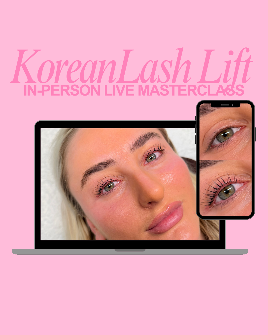 Korean Lash Lift Masterclass (In Person)