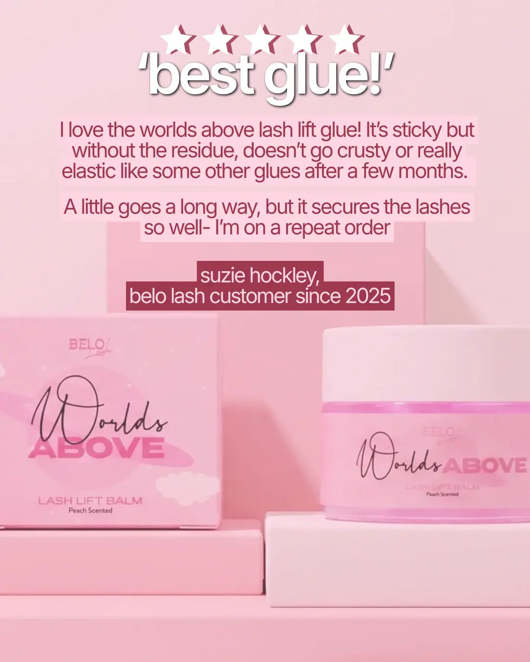 Worlds Above Lash Lift Glue Balm